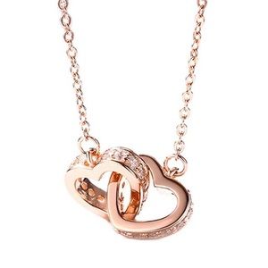fancy fashions Jewelry - heart ❤️ or circle linked necklace fancy fashions Jewelry - heart ❤️ or circle linked necklace